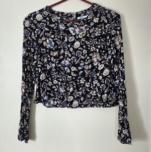 Kimchi Blue Floral Long Sleeve Women's Top